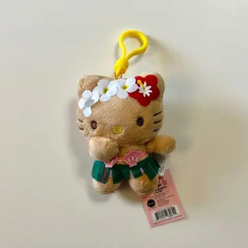 하와이 한정판 일광화상 키티 ABC 스토어 봉제 인형 키링 정품