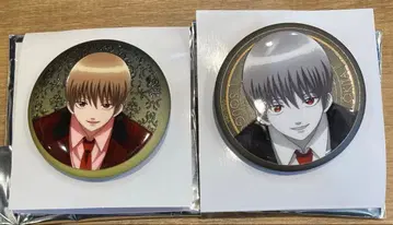 은혼 주얼리 캔뱃지 점프 페스타 오키타 2종 세트