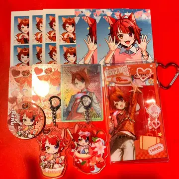 스토푸리 리이누 브로마이드 키링 캔뱃지 키링 아크릴 스탠드 케이스