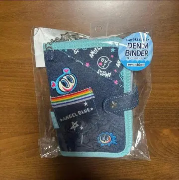 [ 완판템 ] 엔젤 블루 나카무라 군 데님 바인더 나루미야 씰북