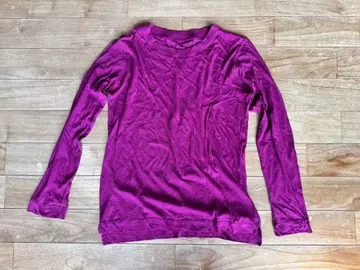미사용 DRIES VAN NOTEN 바이올렛 긴팔 상의 s 사이즈