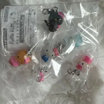 헬로키티 메지루시 액세서리 전 6종 컴플리트 세트