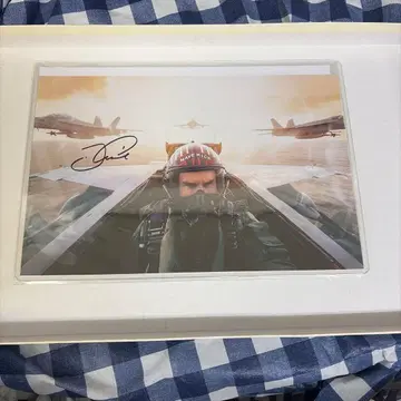 영화 탑건: 매버릭 톰 크루즈 친필 사인 사진 인증서 포함