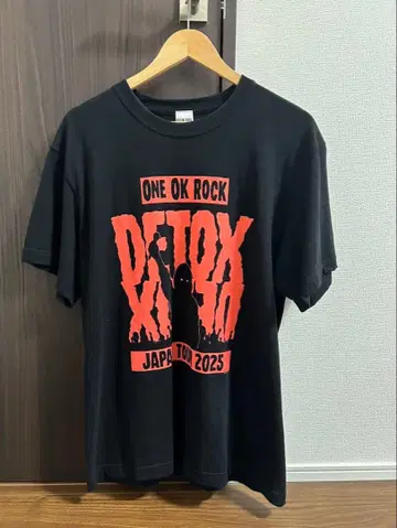원옥 2025 DETOX JAPAN TOUR 티셔츠 L 사이즈