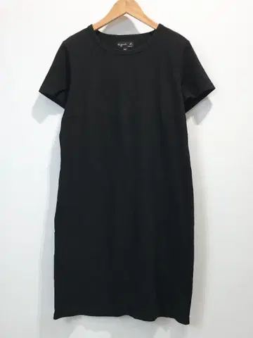 agnes b. PARIS 크루넥 풀오버 티셔츠 원피스