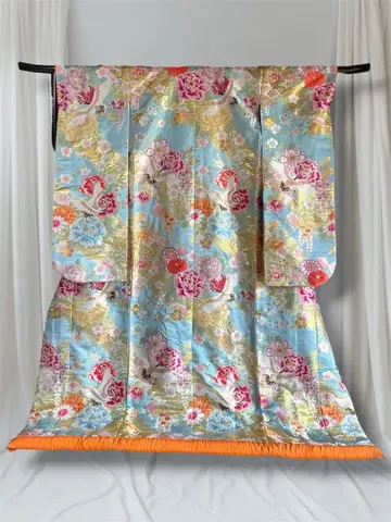 우치카케 파스텔 컬러 블루 신부