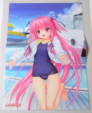 Angel Beats! 유이 Charlotte 유즈키 A2 클리어 포스터