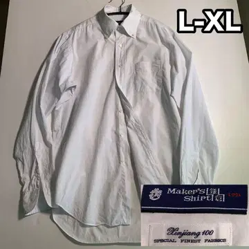 Maker's Shirt 카마쿠라 41 버튼 다운 긴팔 셔츠 와이셔츠