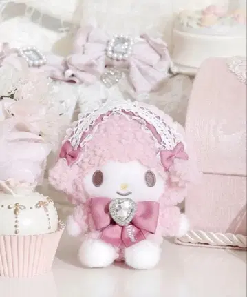 [ 새상품 ] 산리오 피아노짱 NOEMIE 노에미 봉제 인형 키링