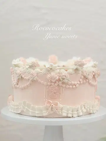 클레이 케이크 사진 로코코 앤티크 웨딩 마리 앙투아네트