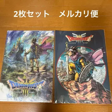 드래곤 퀘스트 복권 A3 아트 보드 로손 제일복권 미개봉 새상품