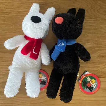 리사 가스파르 스카프 포함 봉제 인형 2체 세트
