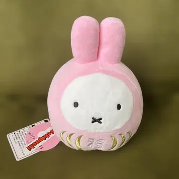 미피 복 달마 사쿠라색 S 사이즈 세키구치 봉제 인형