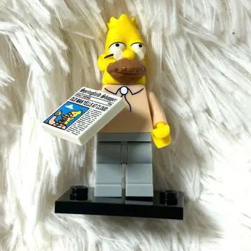 LEGO 정품 심슨 그랑파 미니 피규어