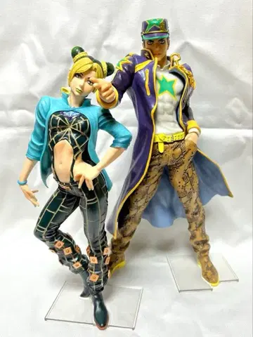 죠죠 피규어 세트 스톤 오션 죠타로 죠린