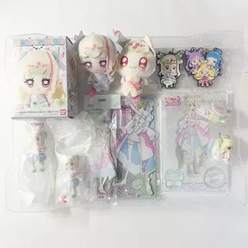 너와 아이돌 프리큐어 아크릴 스탠드 봉제 인형 즈큥 프리룬