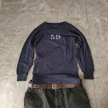 archive print long sleeve tee y2k o