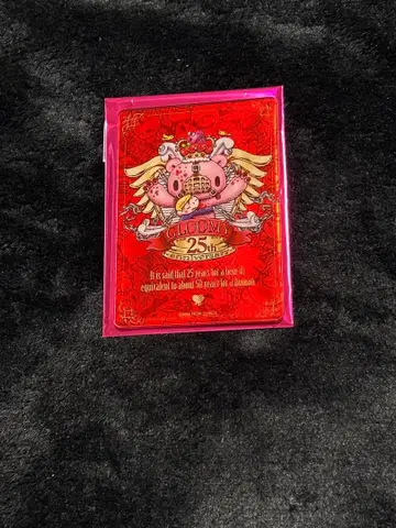 그루미 GLOOMY 25th Anniversary 아크릴 클리어 카드