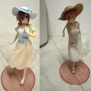 5등분의 신부 나카노 미쿠 나카노 이치카 피규어 세트