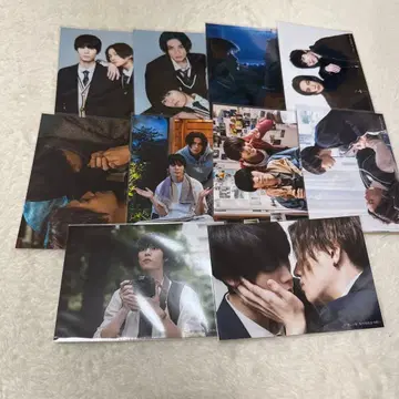 아름다운 그 브로마이드 생사진 야기 유세이 하가와라 리쿠 타카노 아키라