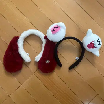 USJ 한정판 토끼 귀 머리띠 2종