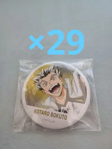 하이큐!! 보쿠토 코타로 현수막 캔뱃지 x 29