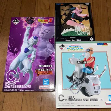 드래곤볼 제일복권 C상 프리저, 무천도사, 타오파이파이 피규어 세트