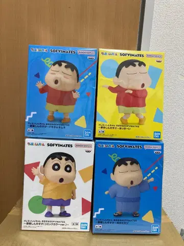 [미개봉 새상품] 짱구는 못말려(크레용 신짱) 피규어 세트