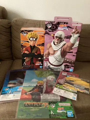 NARUTO 제일복권 A상 우즈마키 나루토 선인모드 D상 킬러 비 피규어