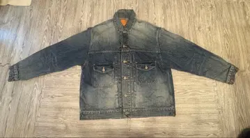 린 tttagg 데님 자켓 오버 사이즈 size XL 다이칸야마