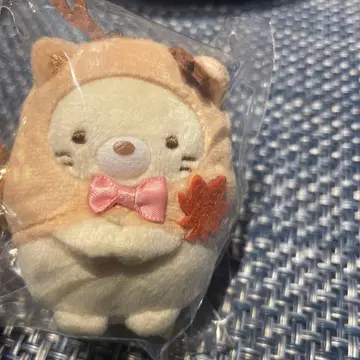 스미코구라시 미야지마점 한정판 매달린 봉제 인형 고양이 단풍만주