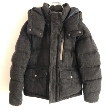 고품질 나노 유니버스 다운 코트 푸드 코트 트위드 다용도