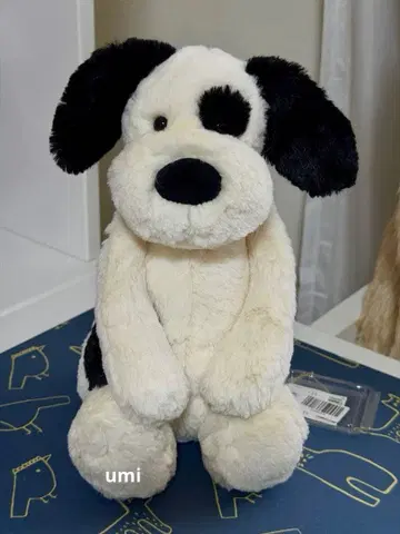 제리캣 Bashful Puppy Black & Cream 새상품