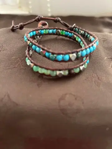 CHAN LUU 챈 루 터콰이즈 2연 팔찌