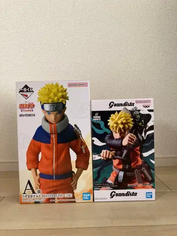 나루토 제일복권 중급닌자 시험 마스터라이즈 그란디스타 2점 세트