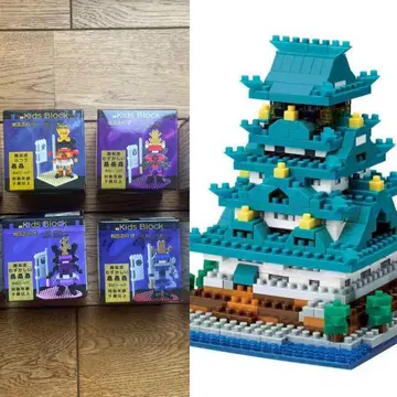 나노블록 오사카 성 키즈 블록 센고쿠 무장 세트 판매