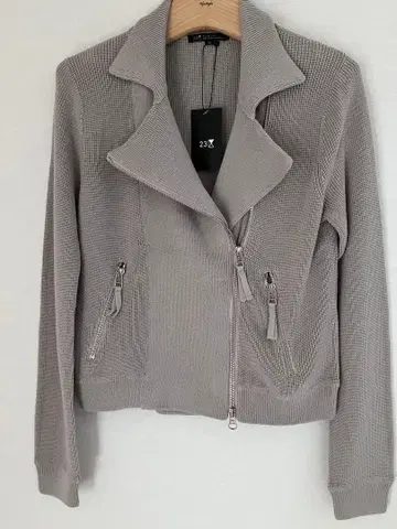 최종 가격 인하 23구 니트 자켓 38 택 포함 새상품 블루종