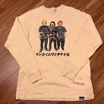 WANIMA 원찬 페스티벌 롱 T leflah 콜라보