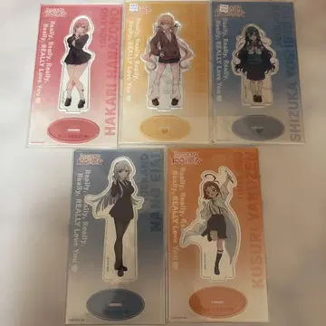 너에게 푹 빠진 100명의 그녀 아크릴 스탠드 전 5종