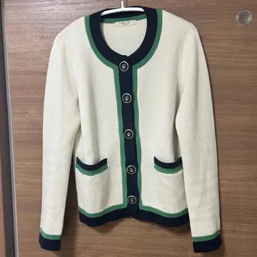 FRAY I.D 프레이 아이디 배색 가디건