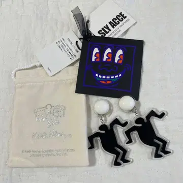 키스 해링 SLY 콜라보 귀찌