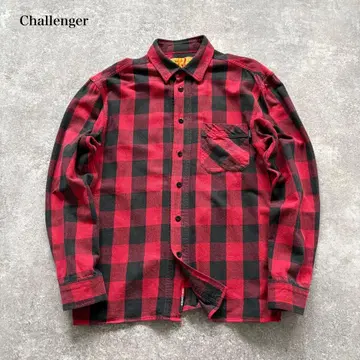 [ Challenger ] 챌린저 버팔로 체크 셔츠 긴팔 셔츠