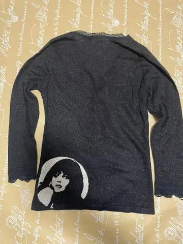 Hysteric Glamour 가디건 얇은 소재 7부 소매