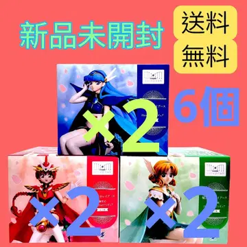 마법기사 레이어스 6점 세트 시도 히카루 호오지 카제 류자키 우미