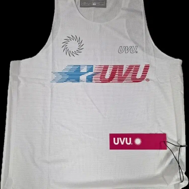 ウォーキング・ランニングウェア UVU Club Singlet White UVU | Running Vest | Mens | Nylon Spandex | White