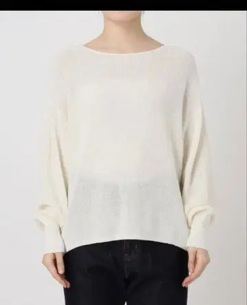 SLOBE IENA 린넨 혼방 니트