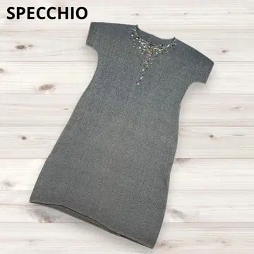 SPECCHIO 스페치오 비쥬 플리츠 원피스 40