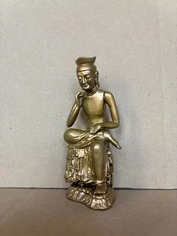 와노 코코로 불상 컬렉션 [미륵보살반가상 골드 컬러 타입]