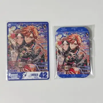 SweetPrincess 표지전 캔뱃지 특전 카드 마츠리카노케이 42