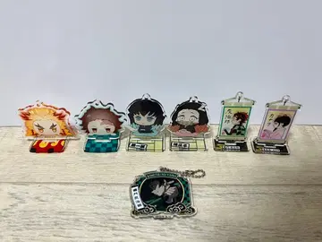 미니 아크릴 스탠드, 키링 세트 귀멸의 칼날